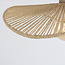 Ceiling light Roberta with hand-woven paper shade - beige