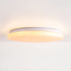 3-step dimmable LED ceiling light Corinda with marble effect - white