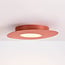 Ceiling lamp Malina in terracotta red with an organic shape