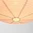 Pendant light Sikara with natural linen shade- Ø80cm