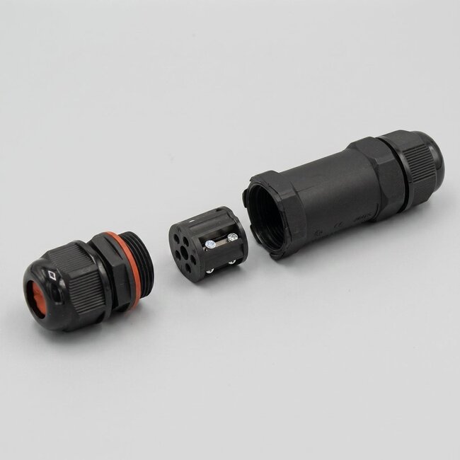 Water-resistant connector for festoon cables