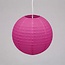 Fuchsia pink nylon outdoor lantern