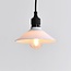 Shade for festoon bulbs in white