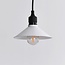 Shade for festoon bulbs in white