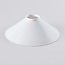 Shade for festoon bulbs in white