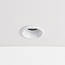 Meya 9W recessed spotlight with bevelled trim (style 3) in white
