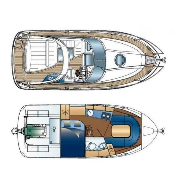 Bavaria 27 Sport 5.7 Ltr V8 320PK, 2008