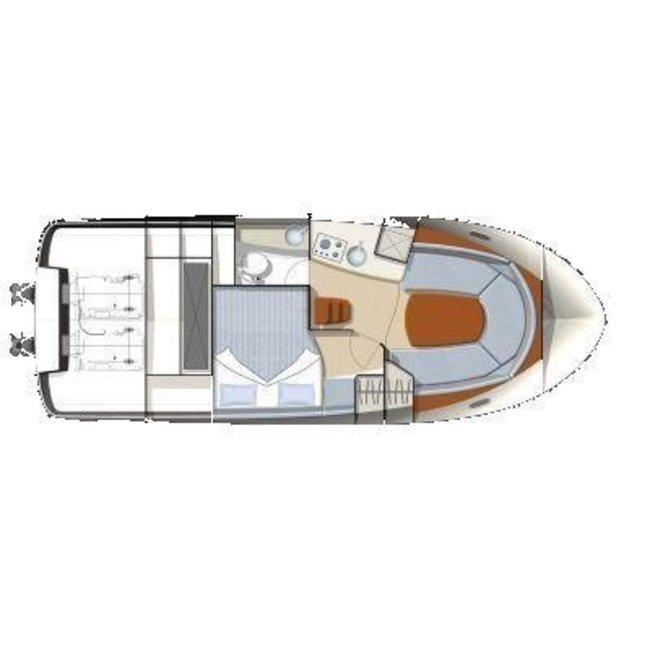 Jeanneau Prestige 30S Hardtop, 2009, 2x Volvo Penta 5.7 Gi