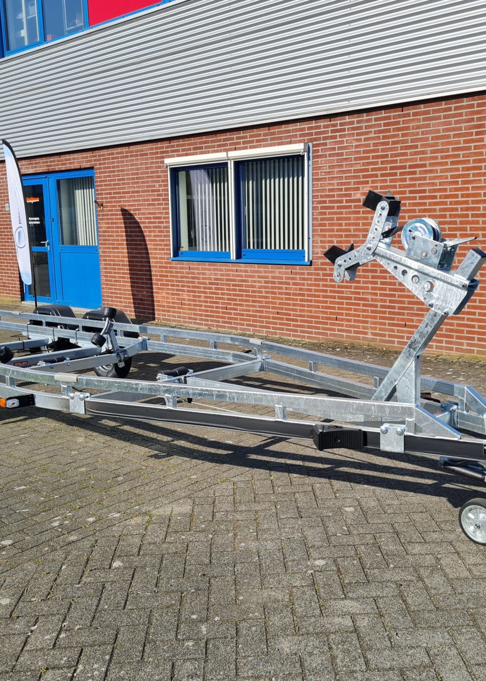 Brenderup Geremde boottrailer tandemasser 1500kg laadvermogen