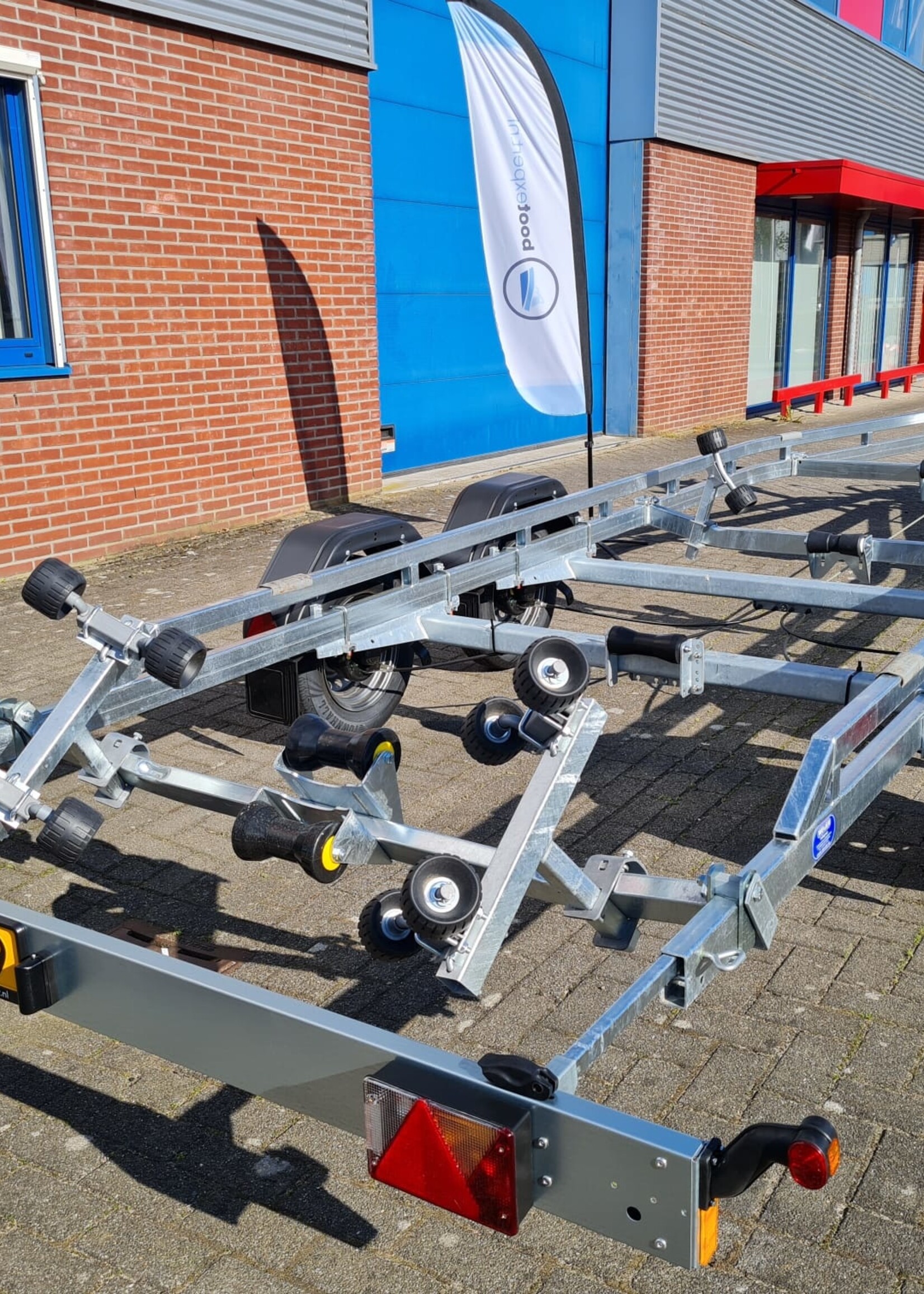 Brenderup Geremde boottrailer tandemasser 1500kg laadvermogen