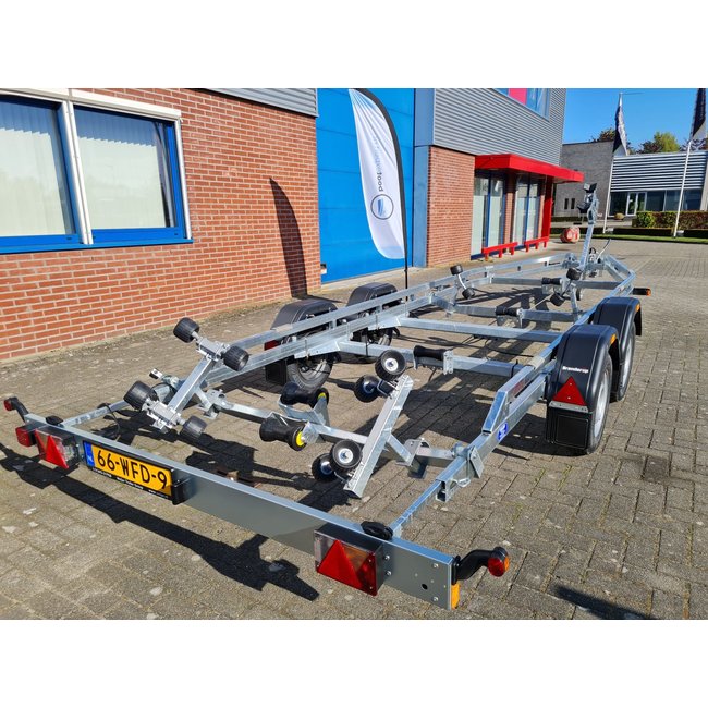 Brenderup Geremde boottrailer tandemasser 1500kg laadvermogen
