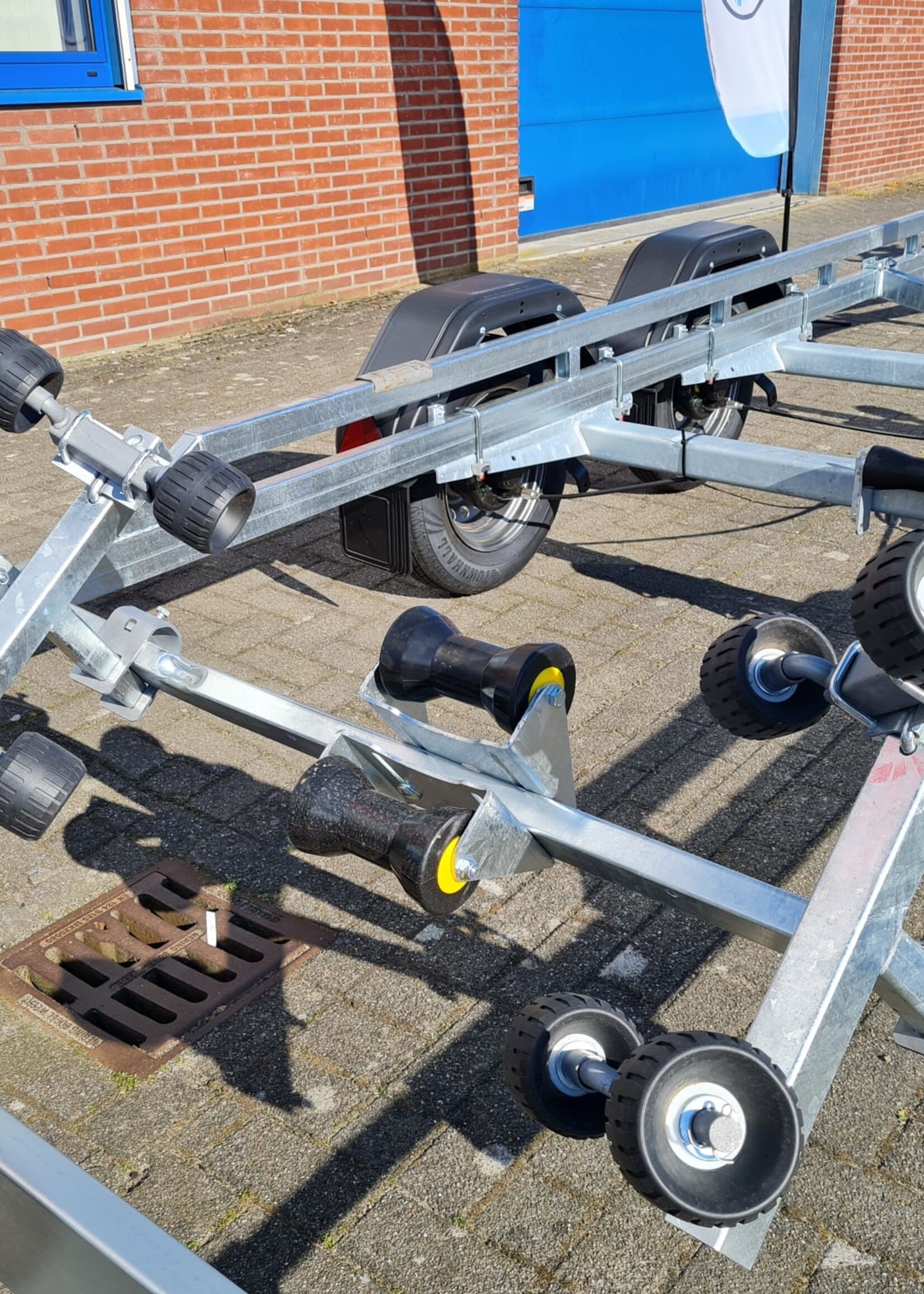Brenderup Geremde boottrailer tandemasser 1500kg laadvermogen