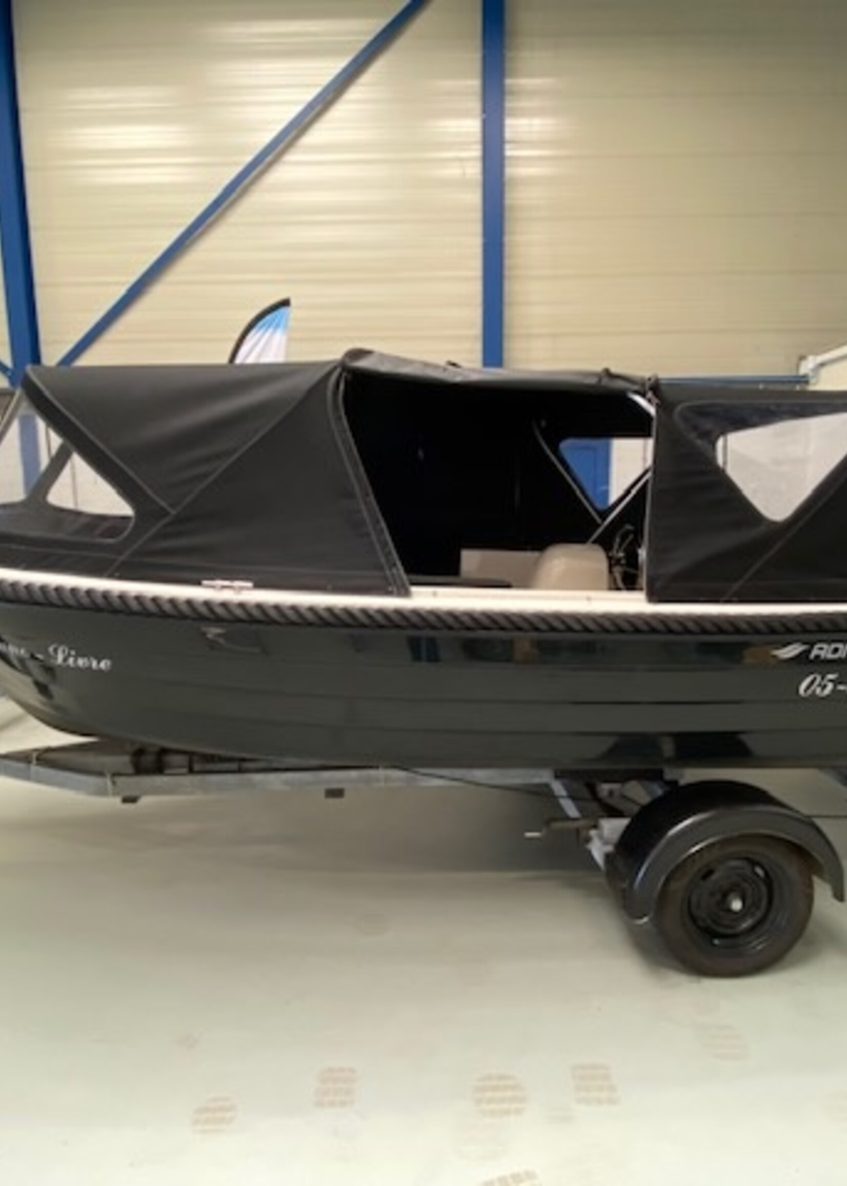 Admiral 470XL uit 2013 met Honda 20Pk 4 Takt