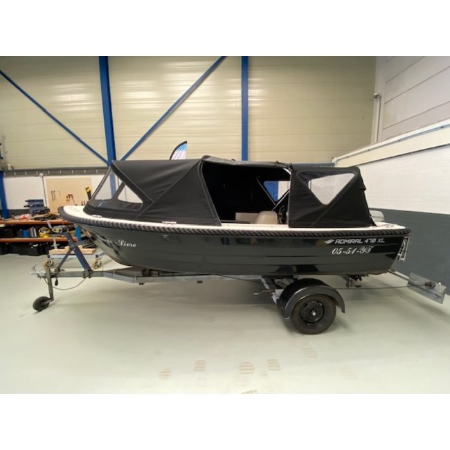 Admiral 470XL uit 2013 met Honda 20Pk 4 Takt