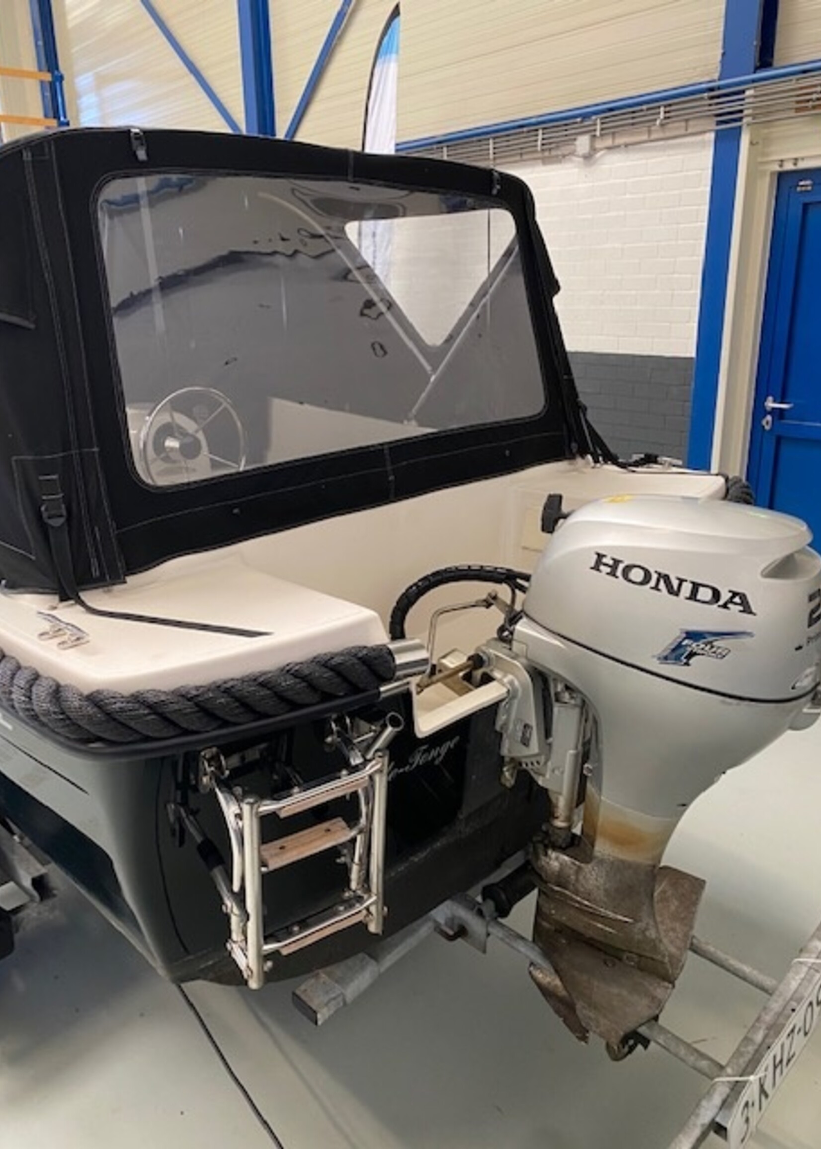 Admiral 470XL uit 2013 met Honda 20 Pk 4 takt