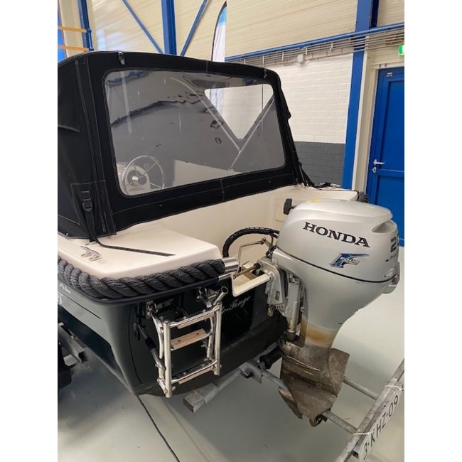 Admiral 470XL uit 2013 met Honda 20 Pk 4 takt