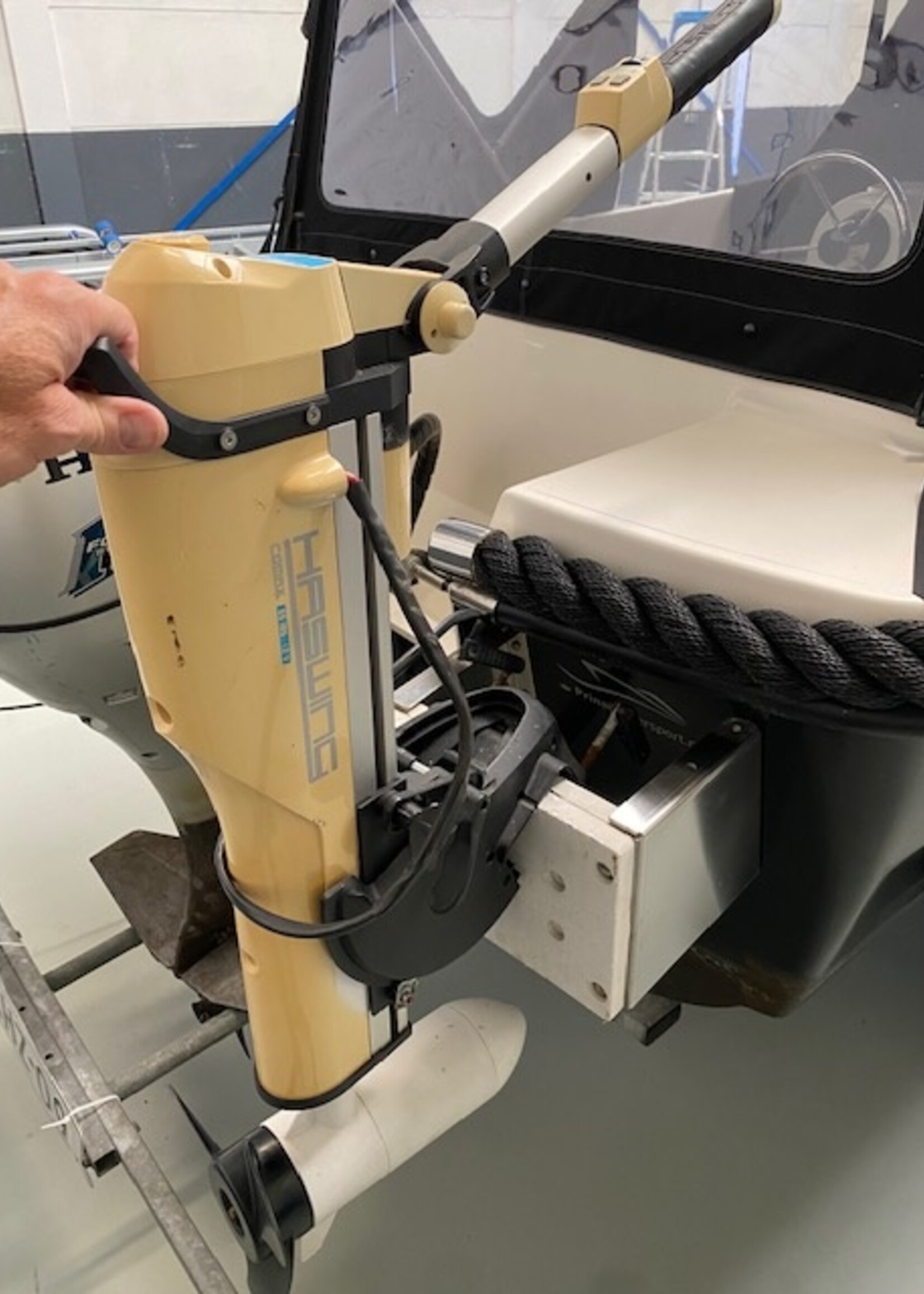 Admiral 470XL uit 2013 met Honda 20Pk 4 Takt