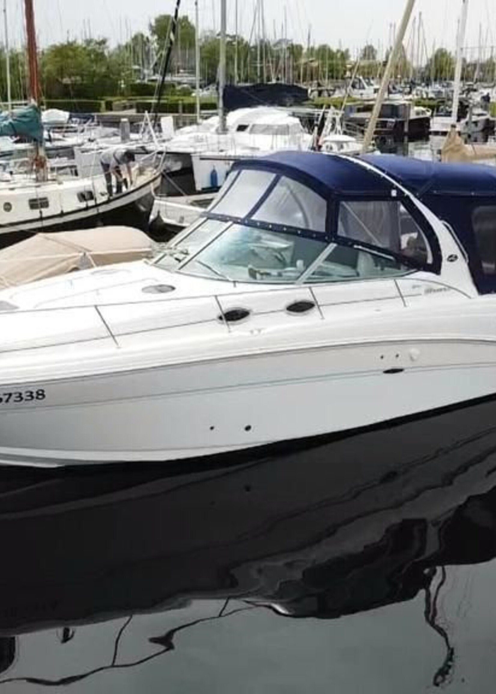 Sea Ray Sundancer 300, 2007, 2x Mercruiser 5.0 V8 Mpi, 460 uur