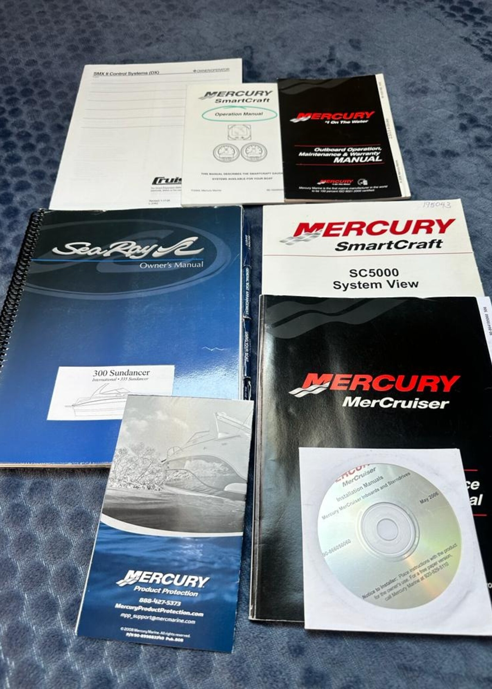 Sea Ray Sundancer 300, 2007, 2x Mercruiser 5.0 V8 Mpi, 460 uur