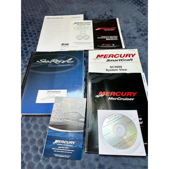 Sea Ray Sundancer 300, 2007, 2x Mercruiser 5.0 V8 Mpi, 460 uur