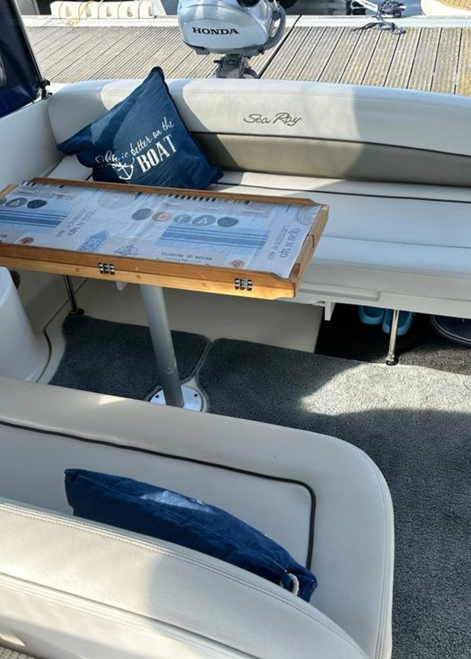 Sea Ray 300/335 Sundancer, 2007, 2x Mercruiser 5.0 V8 Mpi, 460 uur