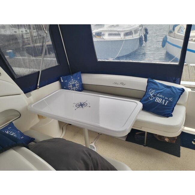 Sea Ray 300/335 Sundancer, 2007, 2x Mercruiser 5.0 V8 Mpi, 460 uur