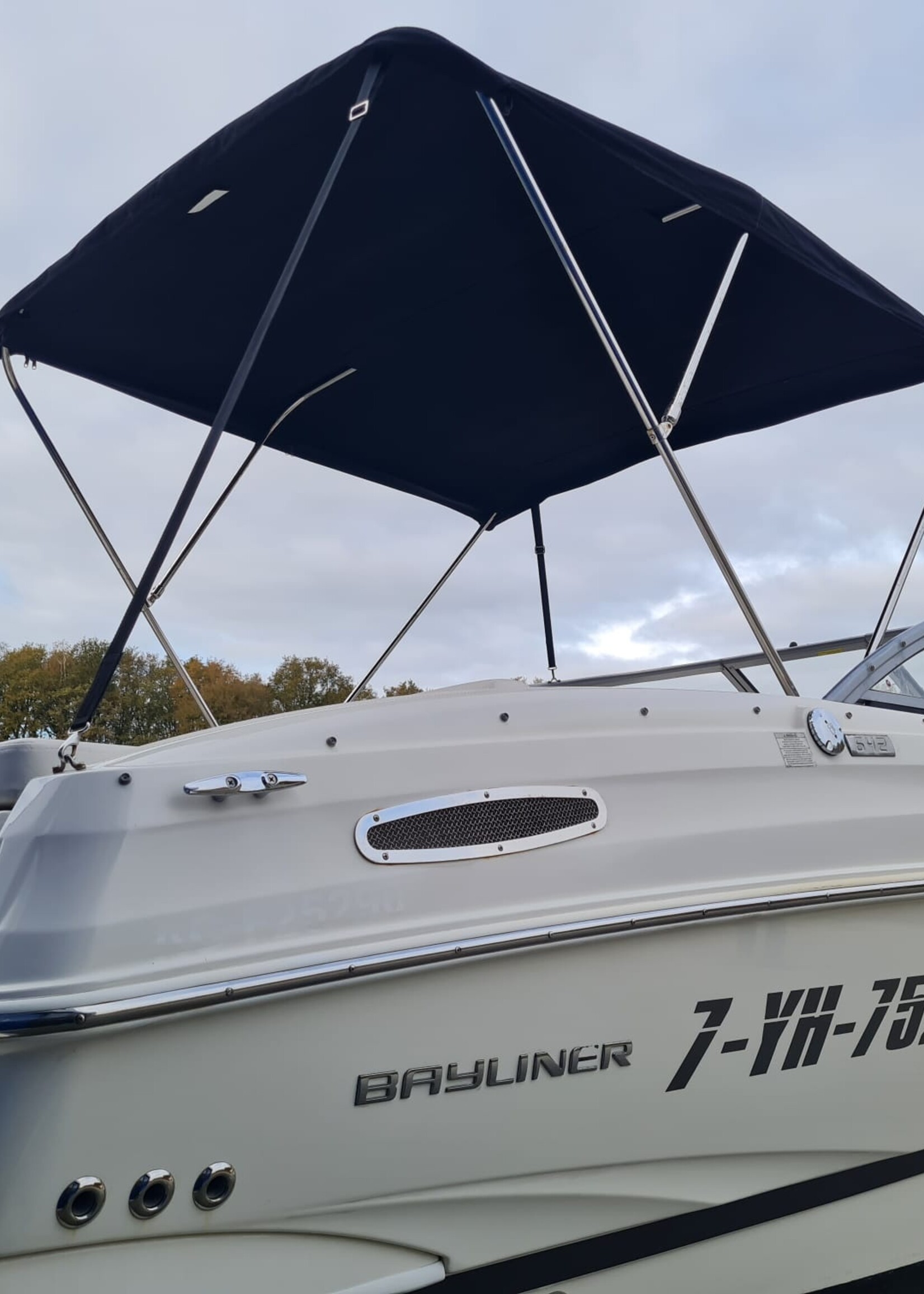 Bayliner 642 Cuddy 3.0Ltr TKS, 140pk, 2015, 160 uur