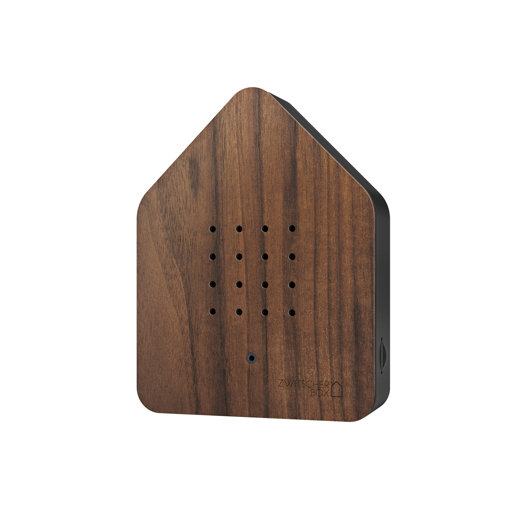 Zwitscherbox Zwitscherbox Wood Walnut/Black met vogelgeluiden