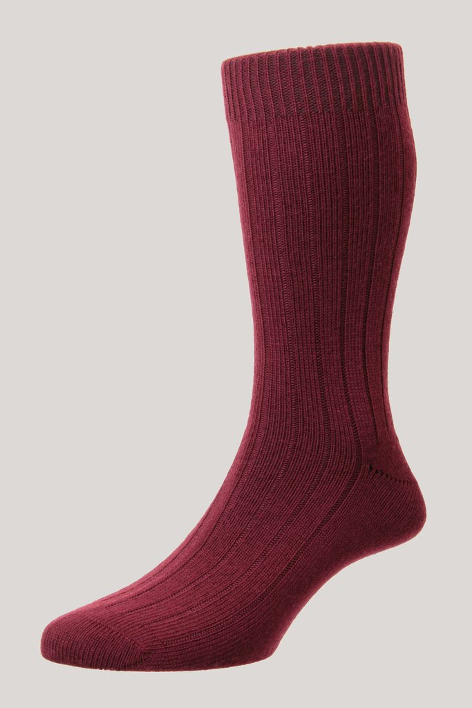 Pantherella Packington Plain Merino Wool Socks