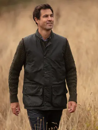 John Partridge Oakland Wax Gilet John Partridge Oakland Wax Gilet