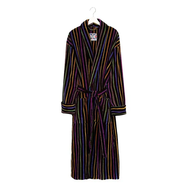 Bown Mozart Striped Velour Gown