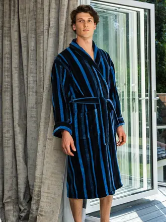 Bown Salcombe Striped Velour Gown Bown Salcombe Striped Velour Gown