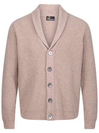 Massoti Lambswool Shawl Collar Cardigan Massoti Lambswool Shawl Collar Cardigan