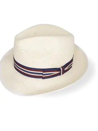 Denton Mayfair Panama Burgandy Cream Band Denton Mayfair Panama Burgandy Cream Band