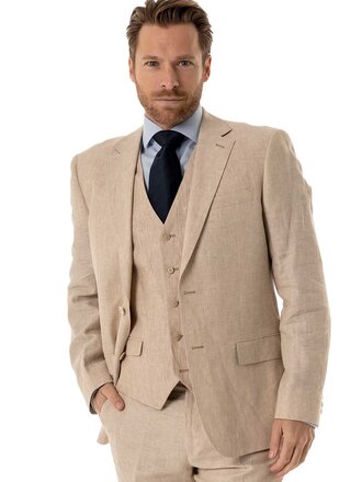 D. Gurteen & Sons Tiverton Linen Waistcoat D. Gurteen & Sons Tiverton Linen Waistcoat