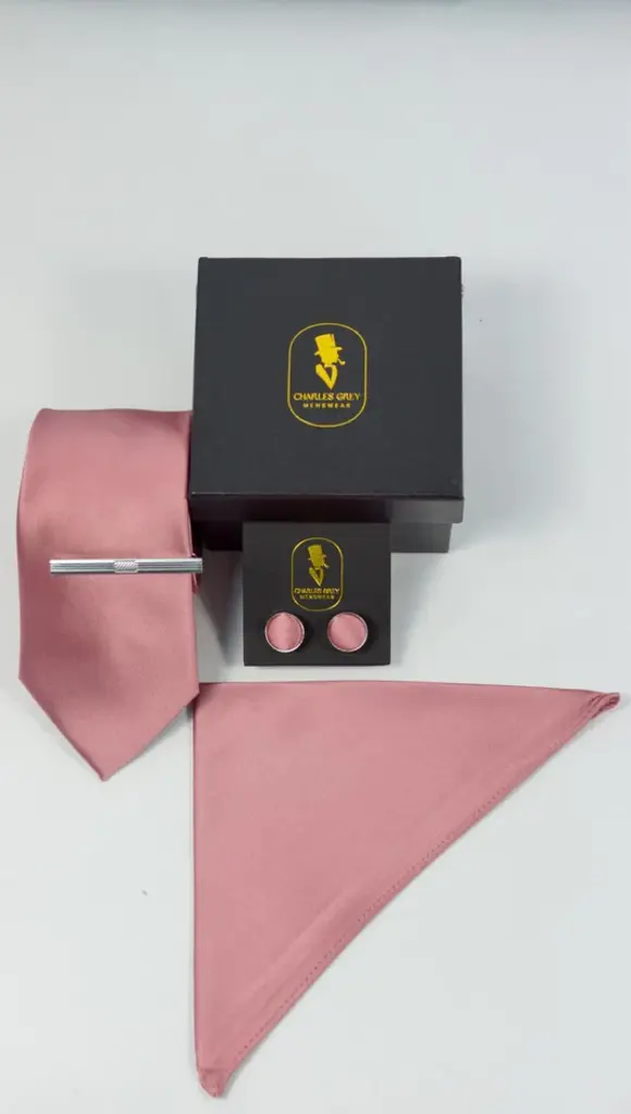 Charles Grey Tie Set