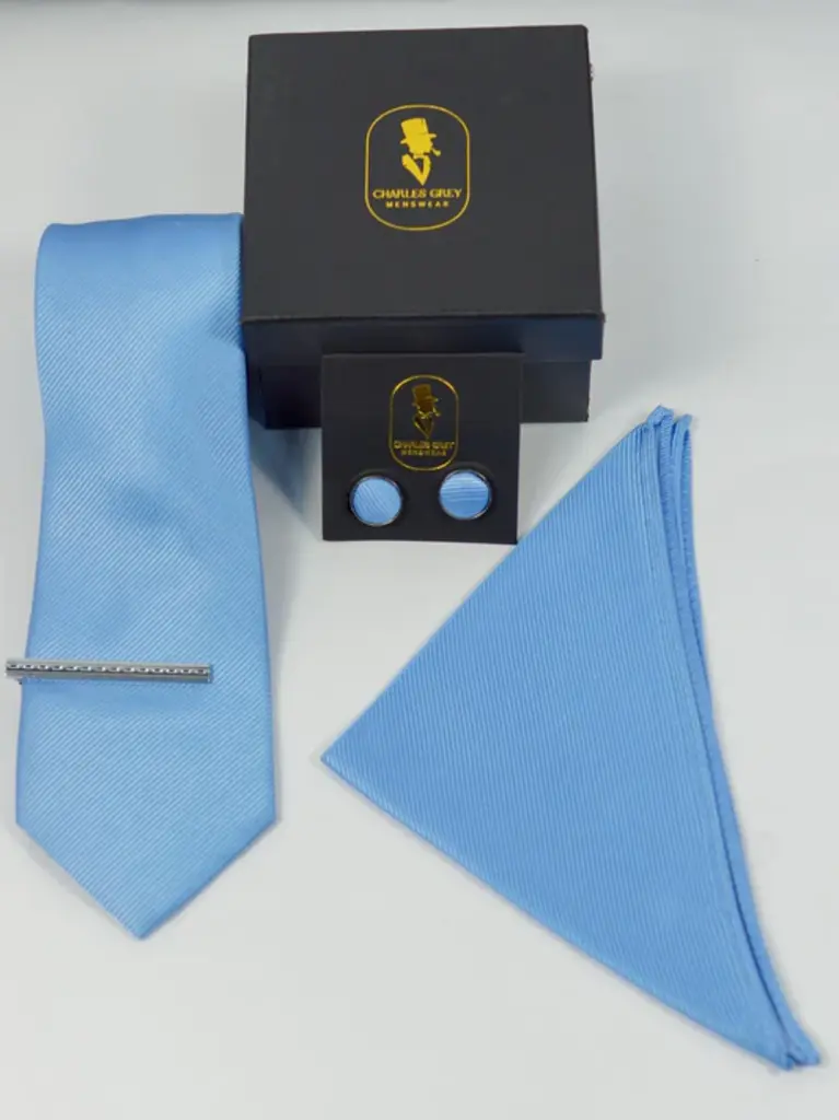 Charles Grey Tie Set