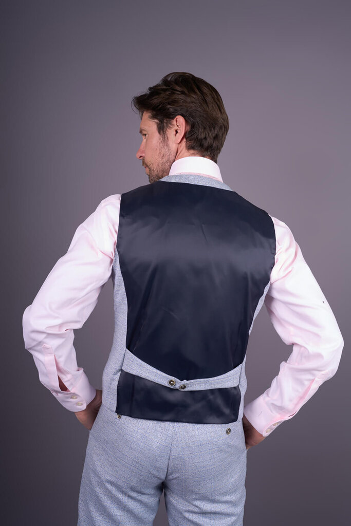 Robert Simon Luis Blue Waistcoat