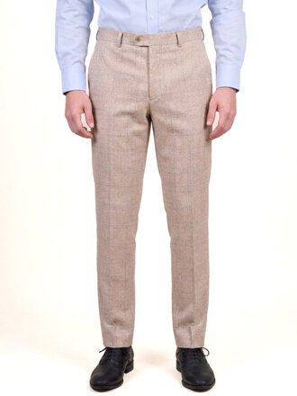 Robert Simon Luis Cream Trousers