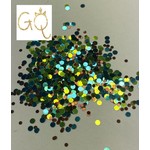Glitter Queen Blue Green Dot Mix