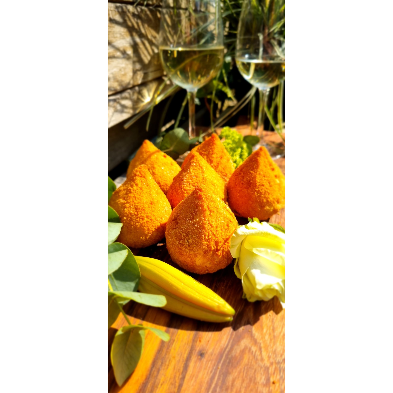 Coxinha Grande  - 6 x 95 gram - Braziliaanse Kipkroket