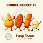 Borrel Pakket XL - 300 Party Snacks