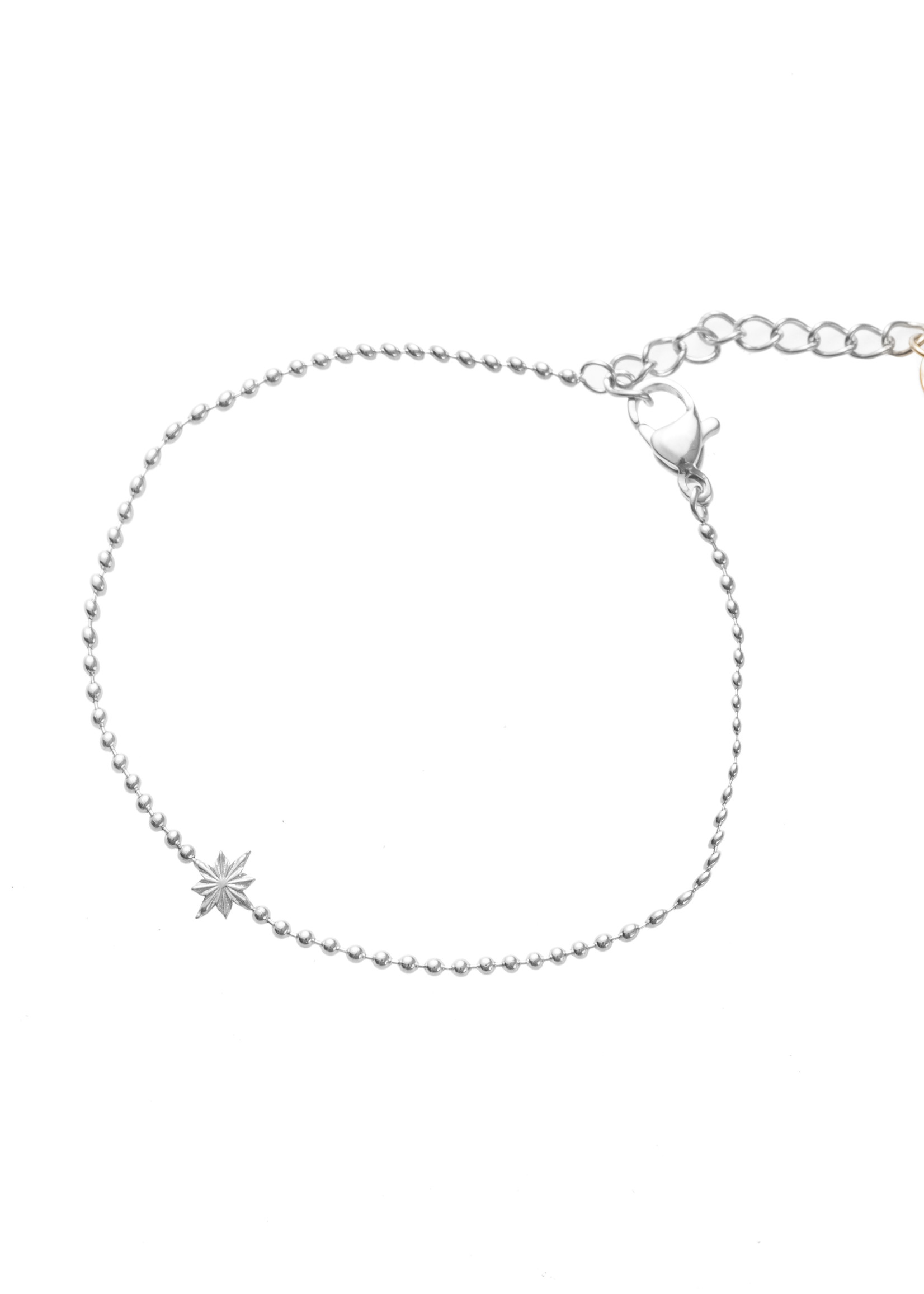 Armband zilver ster B2772-1