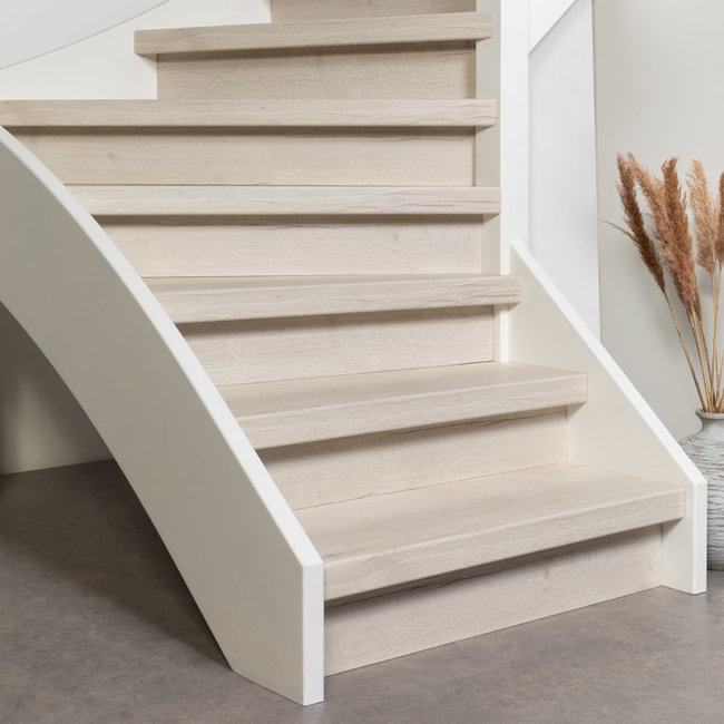 Set kantlaminaat - Cream Oak - 2 stuks