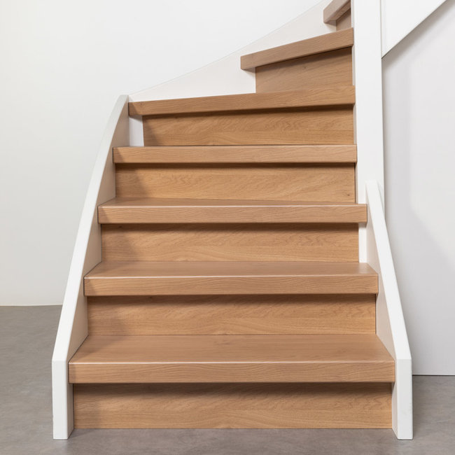 Uitlooptrede + overloopprofiel - Mocca Oak