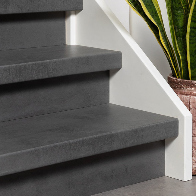 Stootborden Intense Concrete - 3 stuks (130 x 20 cm)