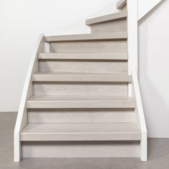 Dove Oak doe-het-zelf traprenovatie set