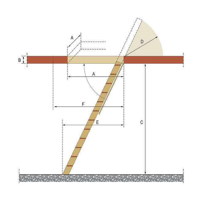 Novoferm inklapbare vlizotrap -  60 x 110 cm - Met raveelbak