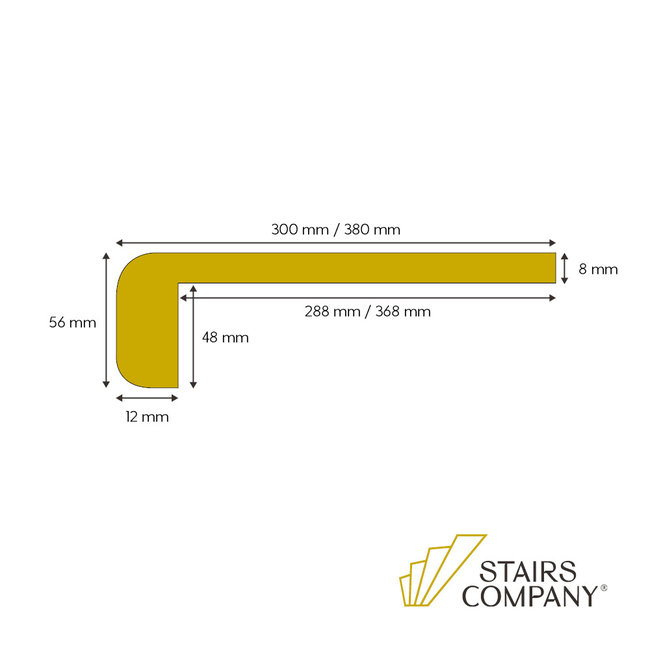 Overzettrede - Living Oak - 100 x 30 cm of 130 x 38 cm