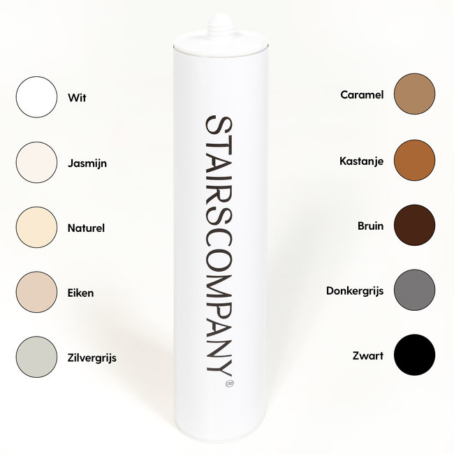 Accessoires voordeelpakket - trapspin - 8x traplijm - afdichtingskit